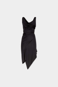 DSQUARED2 ASYMMETRICAL JERSEY DRESS