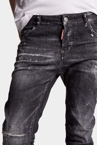 DSQUARED2｜BLACK CLOUD WASH COOL GIRL JEANS Women's Jeans