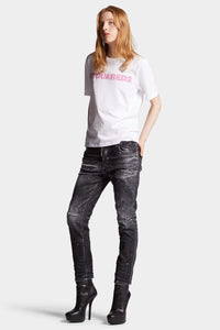 DSQUARED2｜BLACK CLOUD WASH COOL GIRL JEANS Women's Jeans