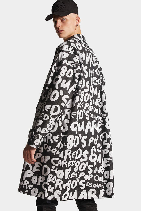 DSQUARED2｜D2 POP 80'S TRENCH Men's Coat
