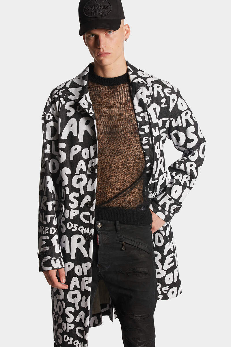 DSQUARED2｜D2 POP 80'S TRENCH Men's Coat