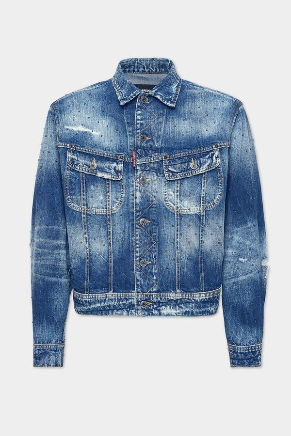 DSQUARED2 MEDIUM EVERYTHING WASH JEAN JACKET