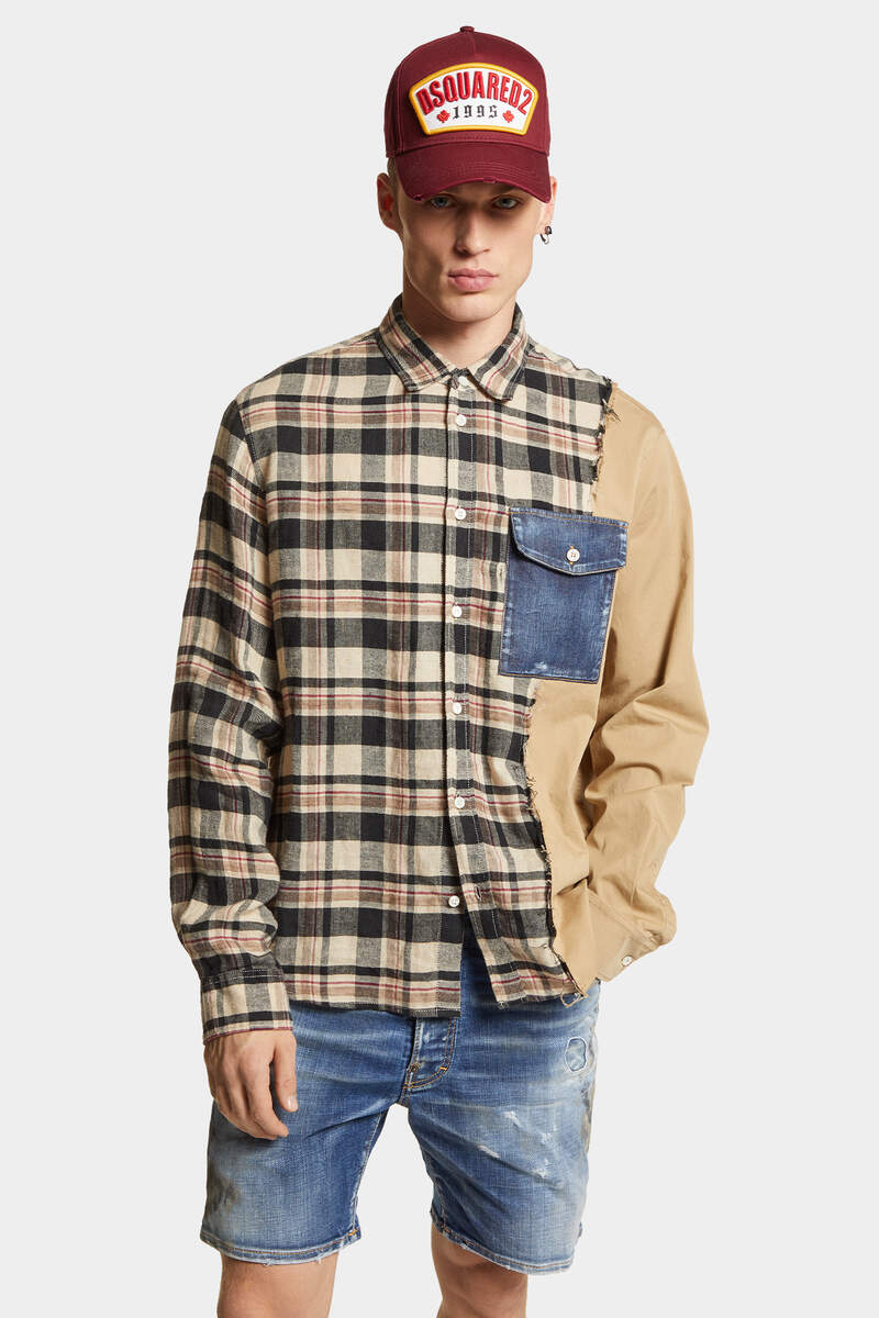 DSQUARED2｜SCAR SHIRT Men's Shirt