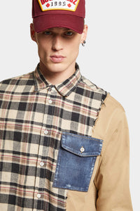 DSQUARED2｜SCAR SHIRT Men's Shirt