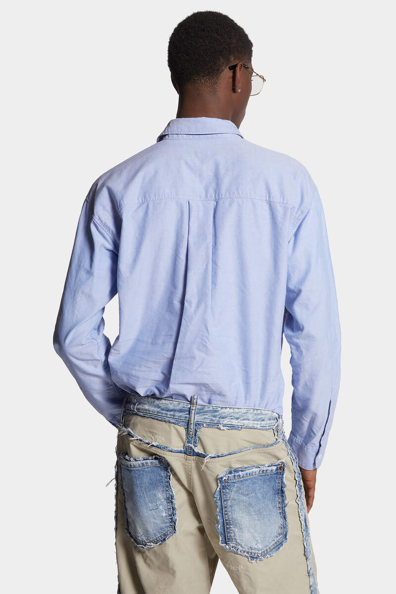 DSQUARED2｜D2 ADVENTURE DROPPED SHOULDER SHIRT Men's Shirt