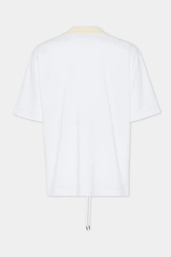 DSQUARED2｜WASH LOOSE FIT DRAWSTRING HEM T-SHIRT Men's T-Shirt