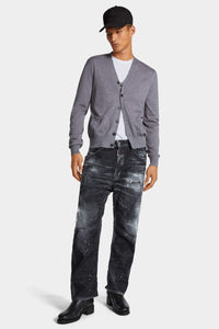 DSQUARED2｜COOL FIT VELVET LOGO T-SHIRT Men's T-Shirt