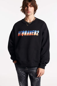 DSQUARED2｜Herca Fit Crewneck Men's Long Sleeve