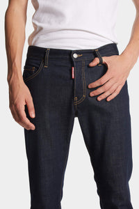 DSQUARED2｜DARK RINCE WASH SKATER JEANS Men's Jeans
