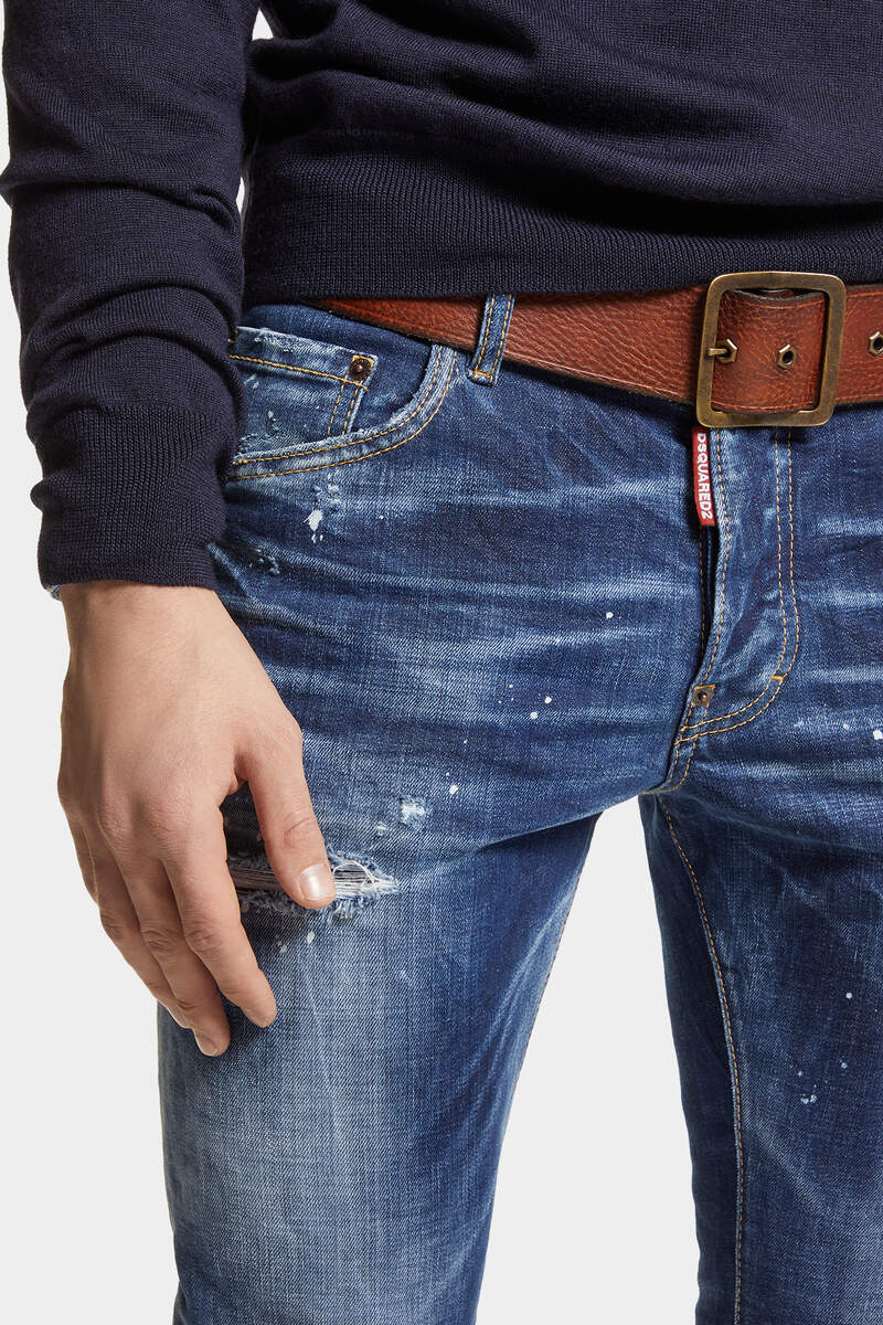 DSQUARED2｜DARK EASY WASH SKATER JEANS Men's Jeans