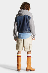 DSQUARED2｜D2 STAMPS 64 T. SHORTS Men's Shorts