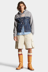 DSQUARED2｜D2 STAMPS 64 T. SHORTS Men's Shorts