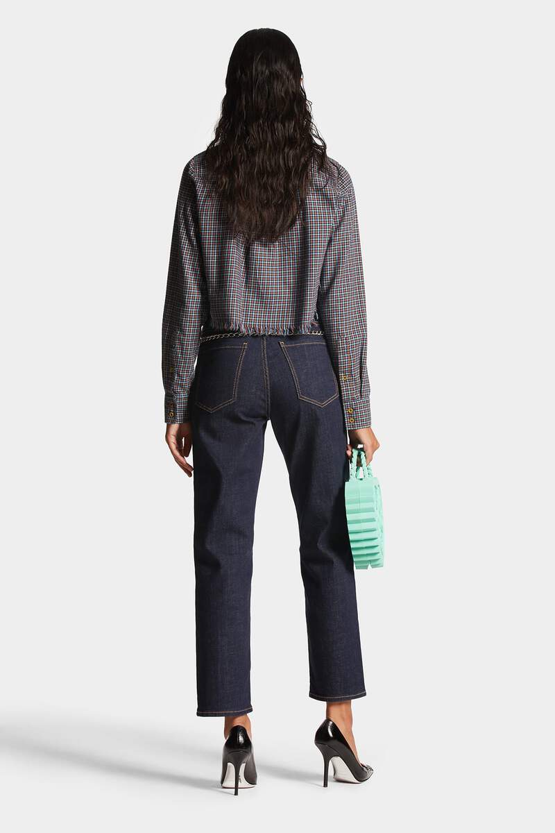 DSQUARED2｜DARK RINSE WASH BOSTON JEANS Women's Jeans