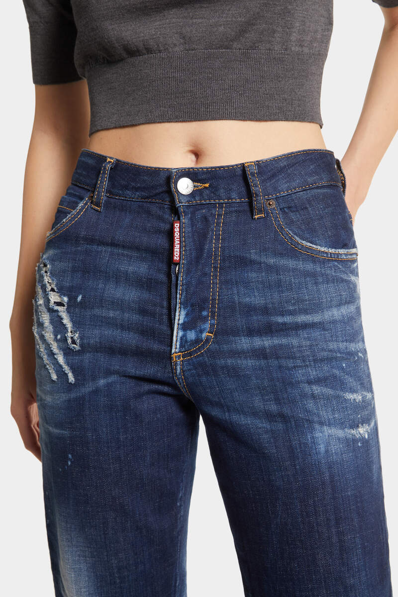 DSQUARED2｜DARK CB WASH BOSTON JEANS Women's Jeans