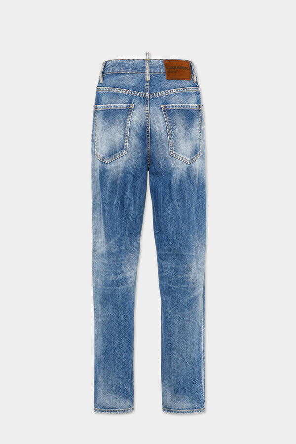 DSQUARED2｜LIGHT VINTAGE WASH BOSTON JEANS Women's Jeans