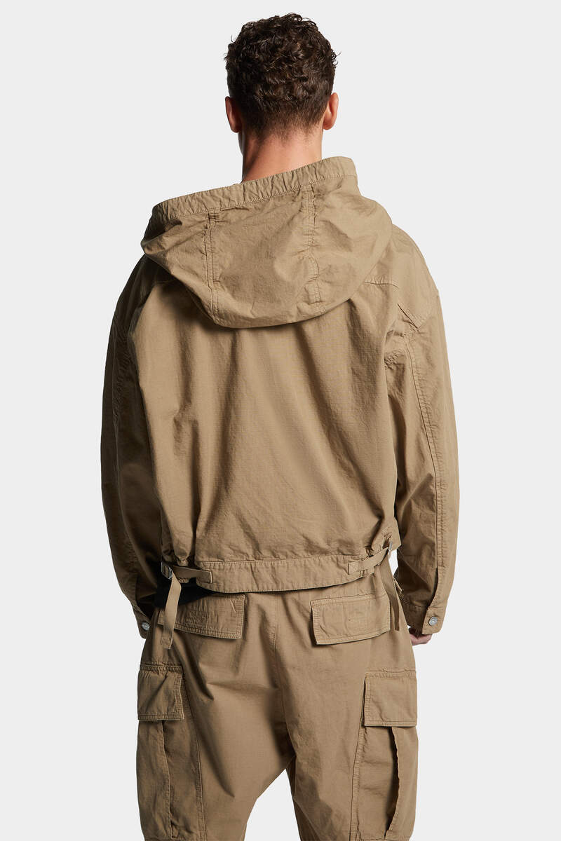DSQUARED2｜ICON NEW GENERATION RIPSTOP WINDBREAKER Men's Windbreaker