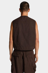 DSQUARED2｜ICON NEW GENERATION CANVAS UTILITY VEST Men's Vest