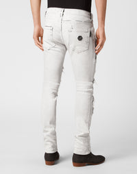 Philipp Plein｜Denim Trousers Rock Star Fit Men's Jeans