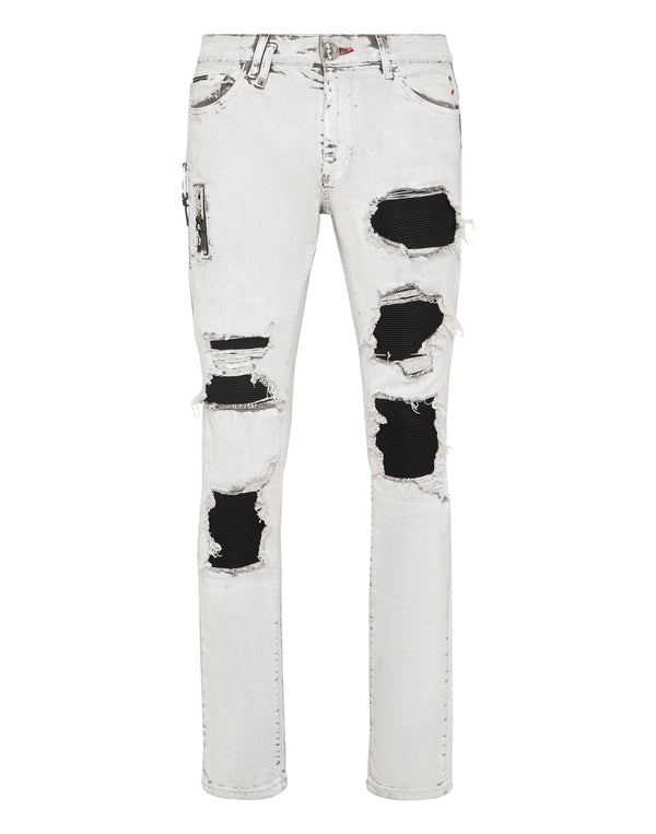 PHILIPP PLEIN Denim Trousers Rock Star Fit