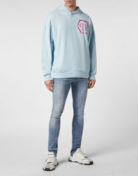 Philipp Plein｜Hoodie Sweatshirt Hexagon Men's Hoodie