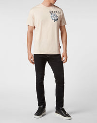 Philipp Plein｜T-Shirt Round Neck SS Bulldogs Men's T-Shirt