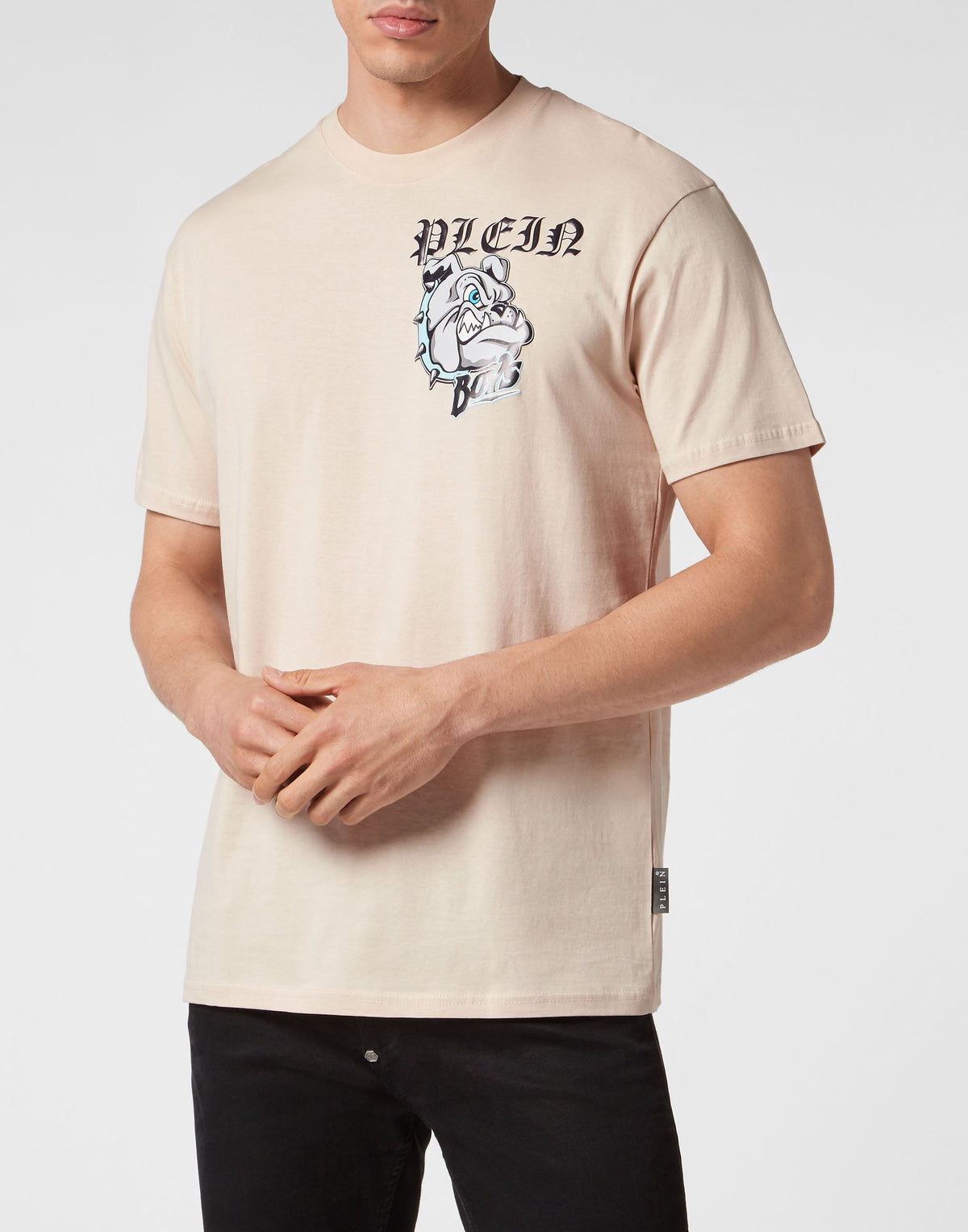 Philipp Plein｜T-Shirt Round Neck SS Bulldogs Men's T-Shirt