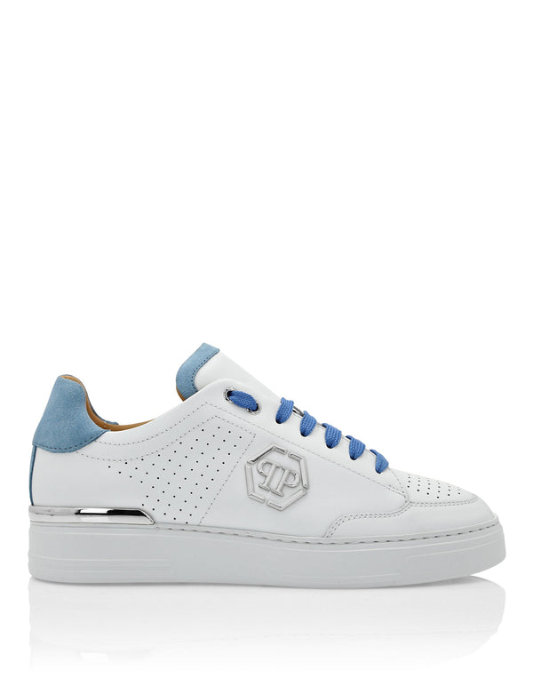 Philipp Plein｜Mix Leather Lo-Top Sneakers Women's Sneakers
