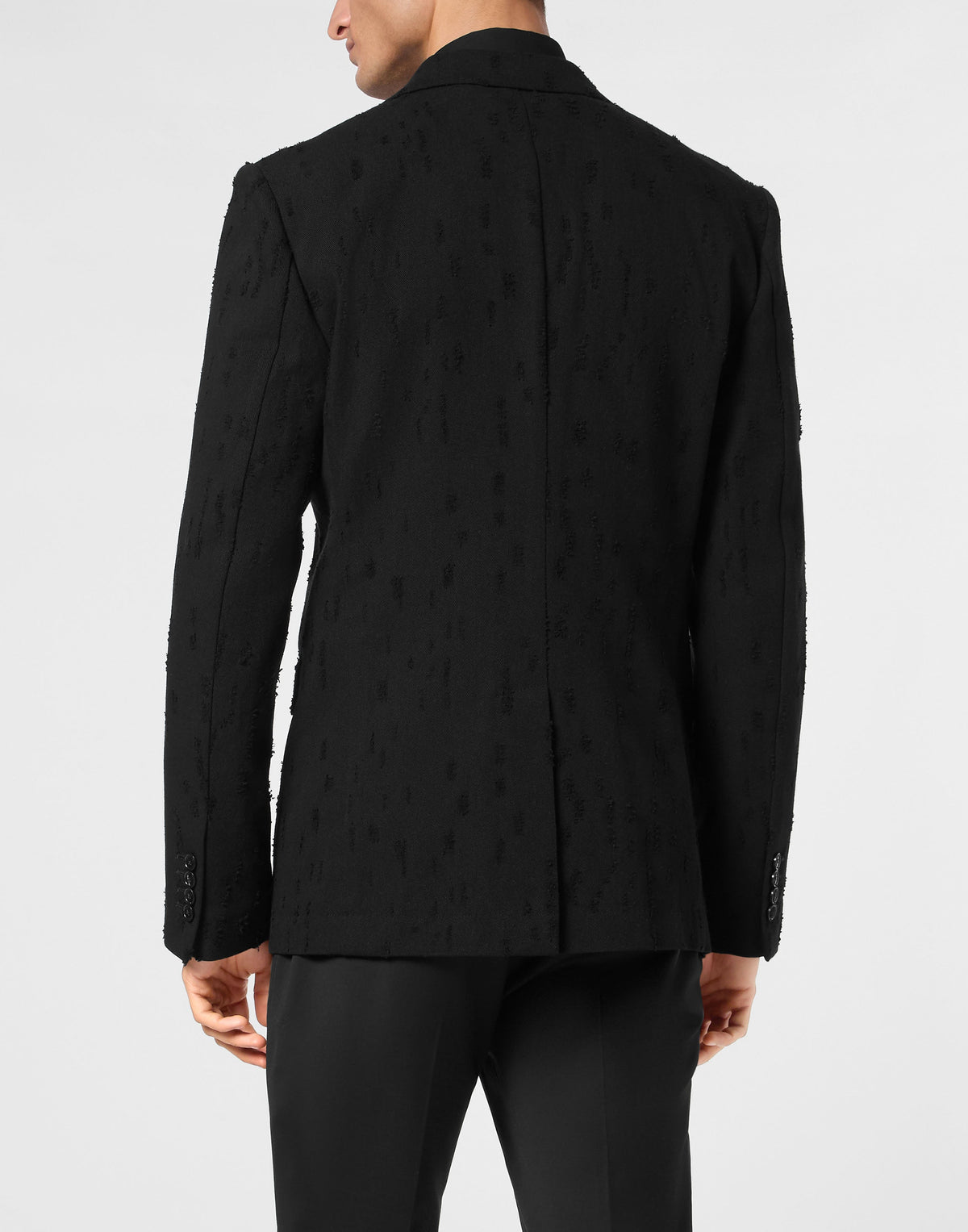 Philipp Plein｜Destroyed Blazer LS Men's Blazer