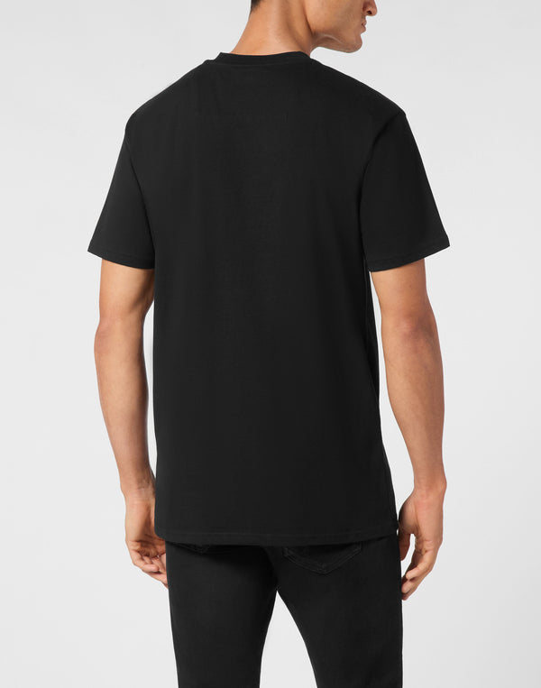 Philipp Plein｜Jersey T-shirt Round Neck SS Smile Men's T-Shirt