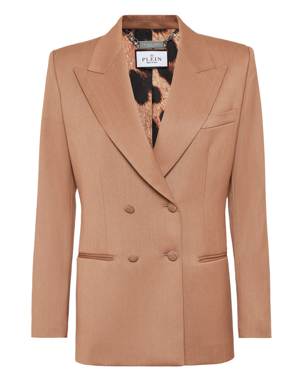 PHILIPP PLEIN Gold Fit Blazer LS