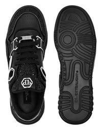 Philipp Plein｜Leather Low-Top Sneakers Moon Walker Men's Sneakers