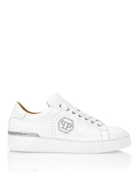 Philipp Plein｜Nappa Leather Lo-Top Sneakers Hexagon Men's Sneakers