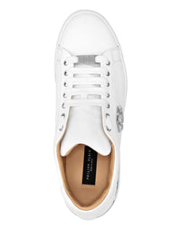 Philipp Plein｜Nappa Leather Lo-Top Sneakers Hexagon Men's Sneakers