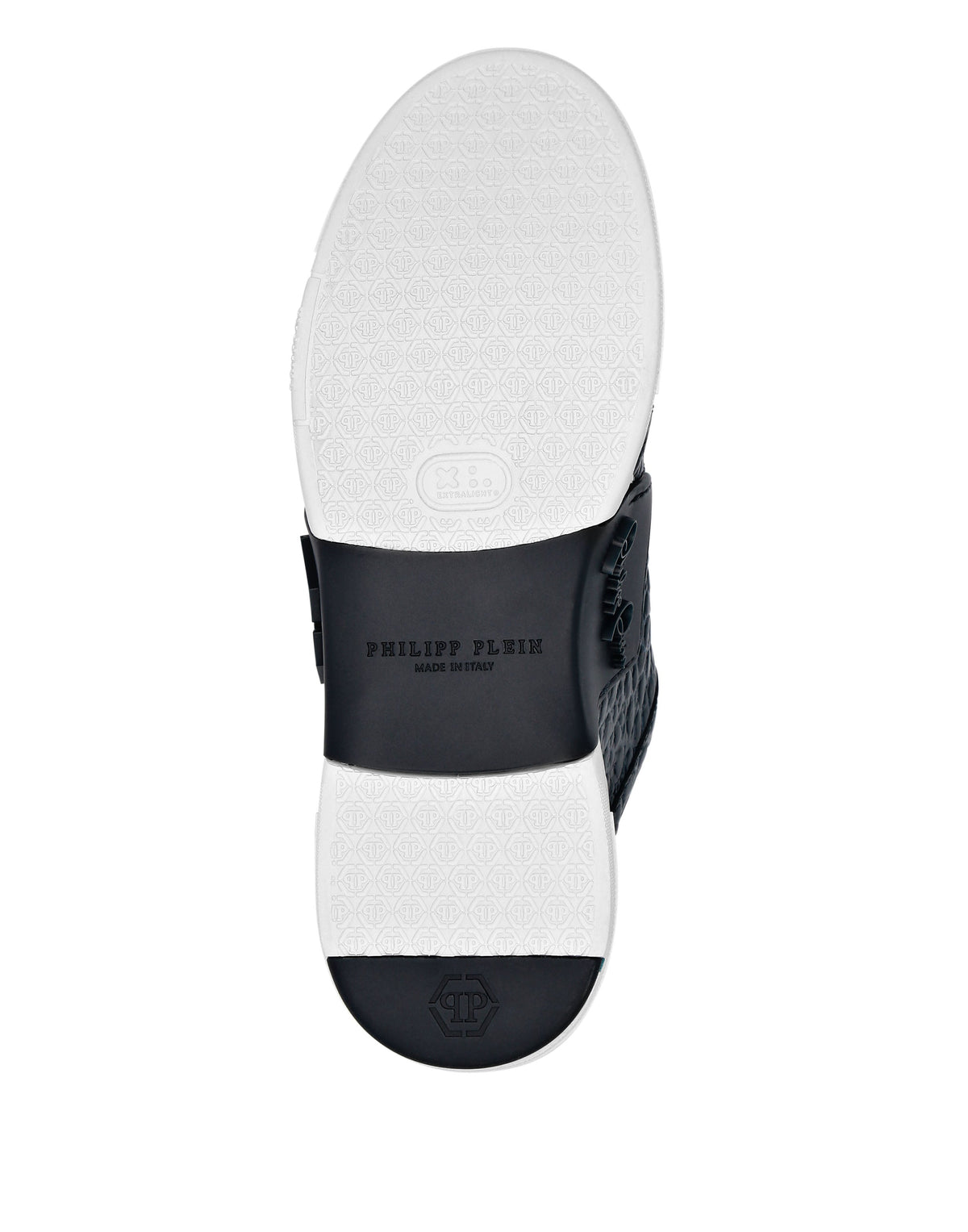 Philipp Plein｜Croco Printed Leather Lo-Top Sneakers Hexagon Men's Sneakers