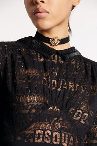 DSQUARED2｜Dsquared2 Lacey Mini Dress Women's Dress
