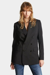 DSQUARED2｜NEW YORKER DOUBLE-BREASTED BLAZER Women's Blazer