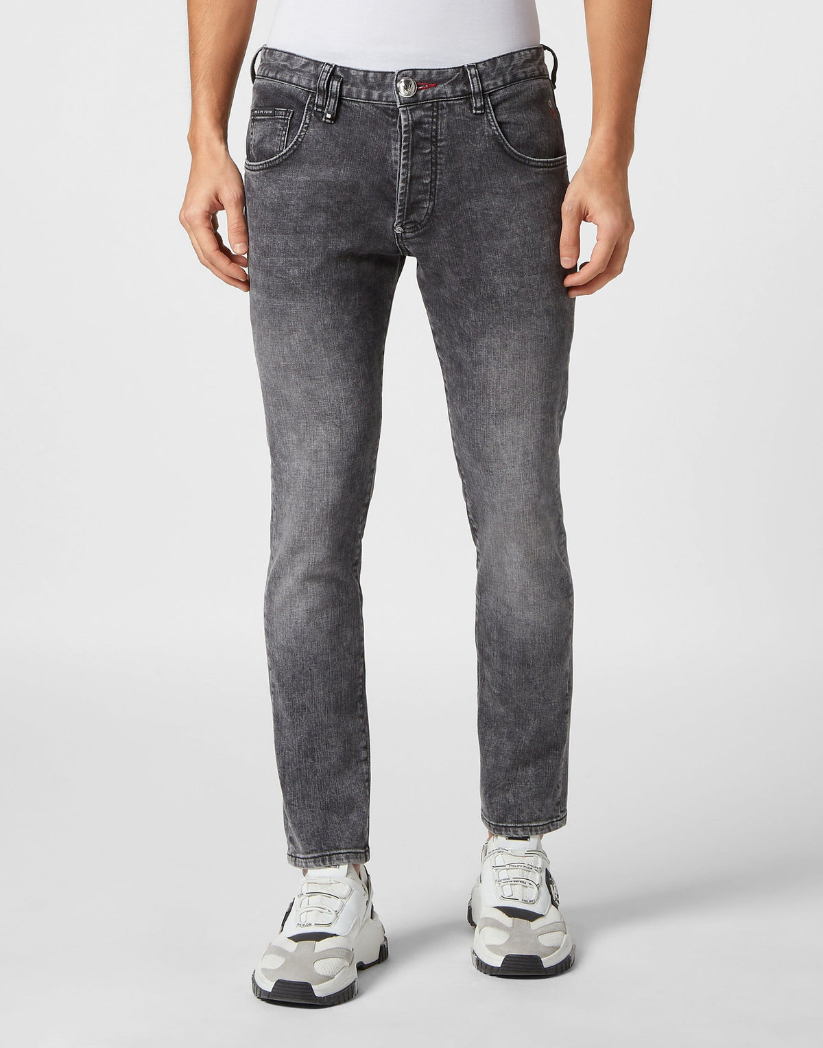 Philipp Plein｜Skinny Trousers Skull Men's Trousers