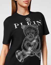 Philipp Plein｜T-Shirt Man Fit Teddy Bear Women's T-Shirt
