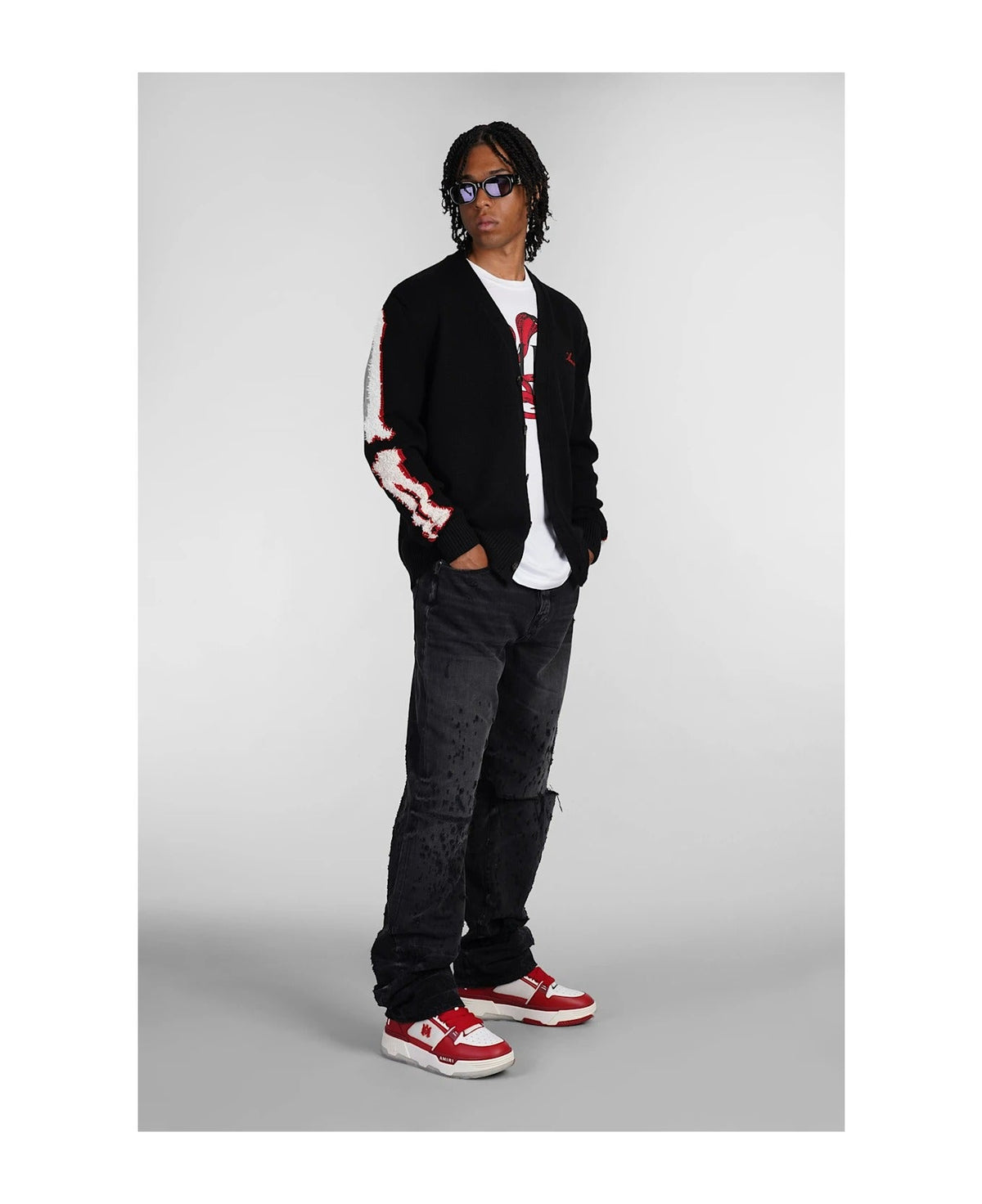 AMIRI｜Cardigan Men's Knit Jacket